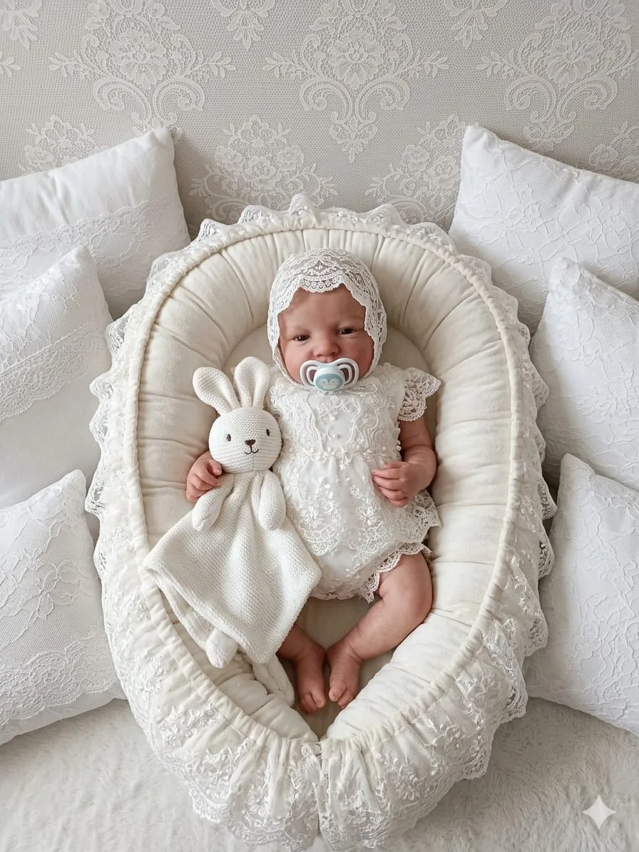 Ukázka úpravy fotografií reborn panenky 88